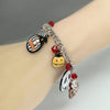 Halloween Bracelet With Pumpkin Skull Ghost Funny Jewelry