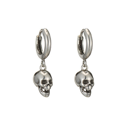 European And American Skull Earrings