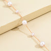 Vintage Pearl Clavicle Chain Female Simple