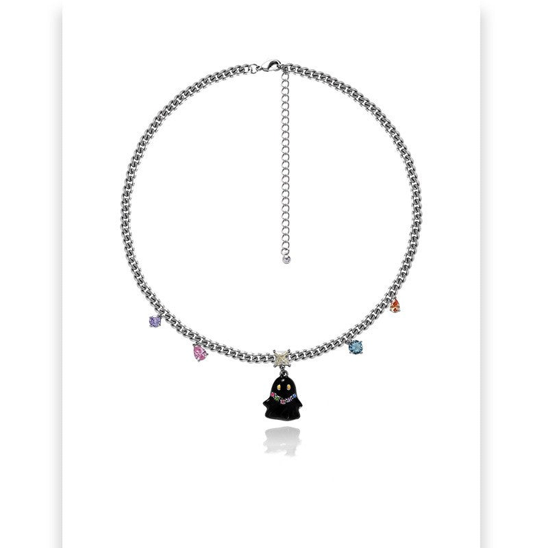 Original Cute Ghost Necklace For Women