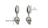 European And American Skull Earrings