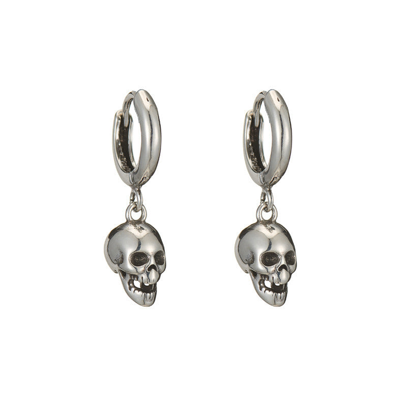 European And American Skull Earrings