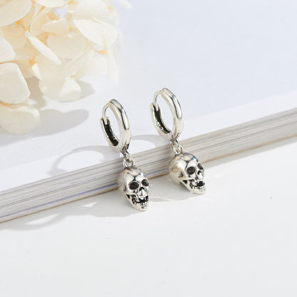 European And American Skull Earrings