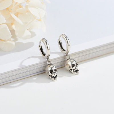 European And American Skull Earrings