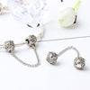 Bracelet DIY Mouse Head Diamond Alloy Beads Fashion Accessories