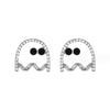 Retro Halloween Eccentric Personality Ghost Earrings