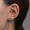 Retro Halloween Eccentric Personality Ghost Earrings