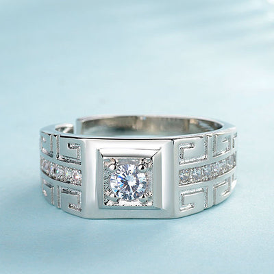 Simulation Proposal Moissanite Ring