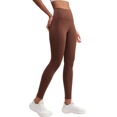 Medium Tenacity Sports High Waist Nude Feel Yoga Pants Women