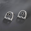 Retro Halloween Eccentric Personality Ghost Earrings