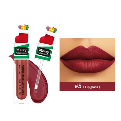 Christmas Cute Doll Lip Gloss