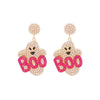 Cute Pearl BOO Ghost Earrings For Women