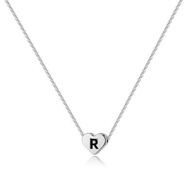 18K Gold Stainless Steel Love Letter Necklace