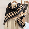 Striped Fashion Cashmere Scarf For Women