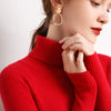 New Sweater Women's Turtleneck Pullover Slim Bottoming Shirt Thickened