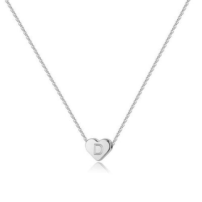 18K Gold Stainless Steel Love Letter Necklace