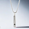 Men's Fashionable All-match Non-fading Alloy Whistle Pendant Necklace