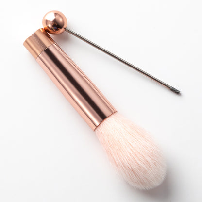 Beaded Makeup Brush With Metal Handle Suit Makeup Tools