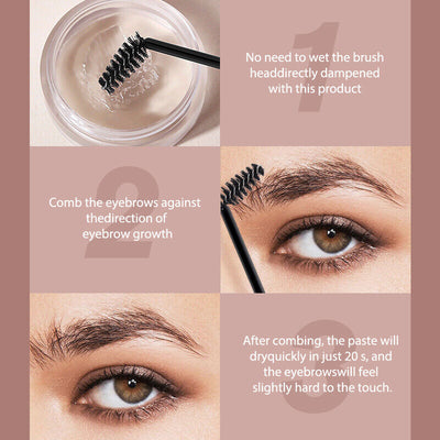 Eyebrow Hair Styling Cream Waterproof Natural Wild Eyebrow