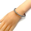 Women's Fashion Simple Silicone Two-tone Bracelet