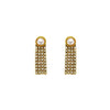 Exaggerated Earrings For Women Delicate Super Shining Rhinestone Long