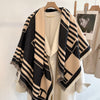 Striped Fashion Cashmere Scarf For Women