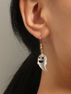 European And American Halloween Cute Resin Ghost Earrings