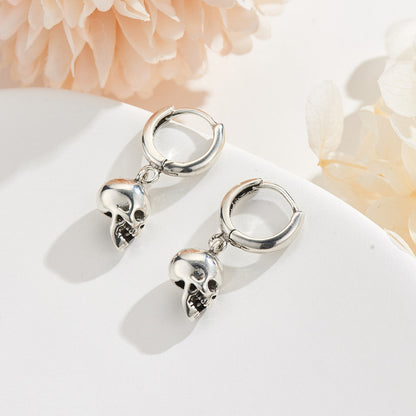 European And American Skull Earrings