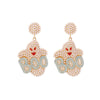 Cute Pearl BOO Ghost Earrings For Women