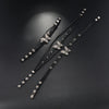 Ins New Dark Style Punk Butterfly Leather Bracelet