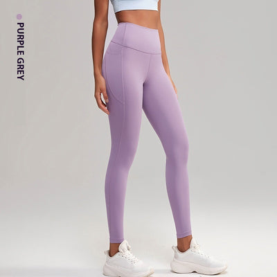 Medium Tenacity Sports High Waist Nude Feel Yoga Pants Women